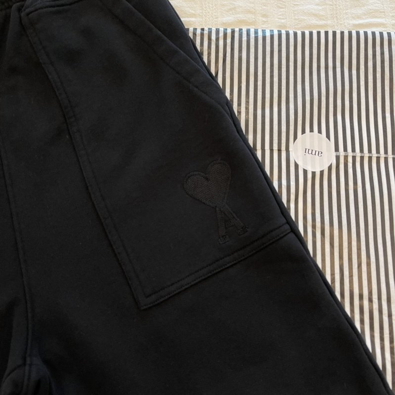 Штаны Amiri Sport Style With Letter Logo "Black" фото № 8