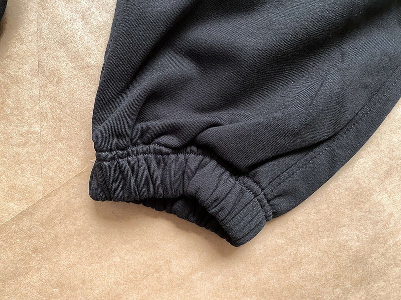 Штаны Balenciaga With Text Logo - Cotton "Black" фото № 3