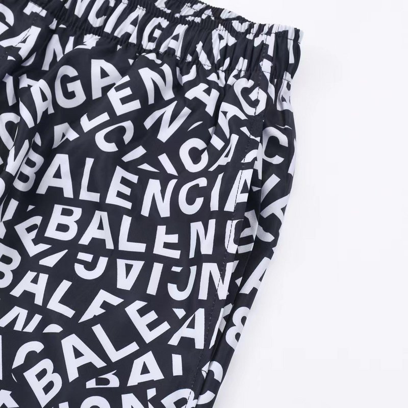 Штаны Balenciaga Text "Black/White" фото № 4