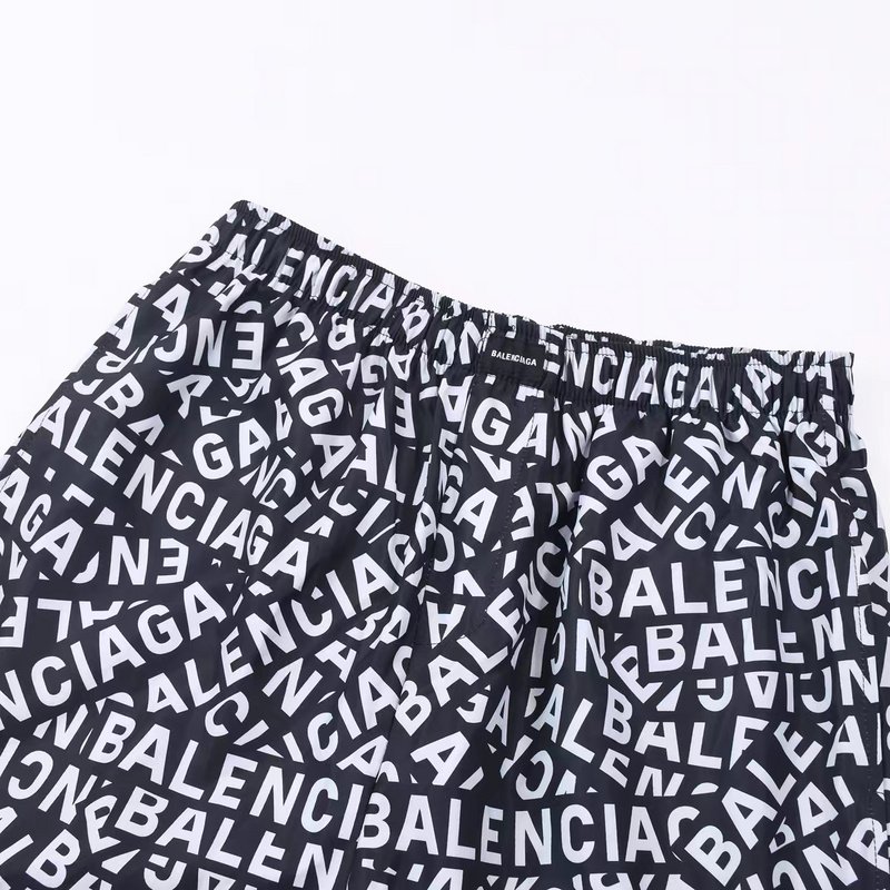 Штаны Balenciaga Text "Black/White" фото № 5