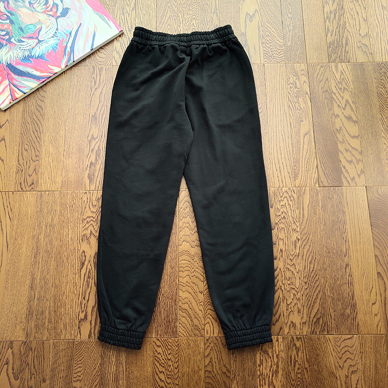 Штаны Balenciaga Logo With Three Waves "Black" фото № 2