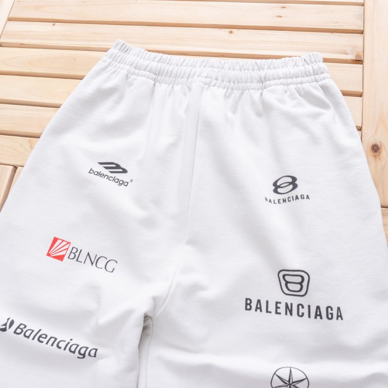 Штаны Balenciaga BLNCG Baggy Logo "Black" фото № 7