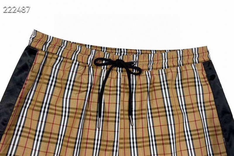 Штаны Burberry With Tartan Print "Brown/Black" фото № 2