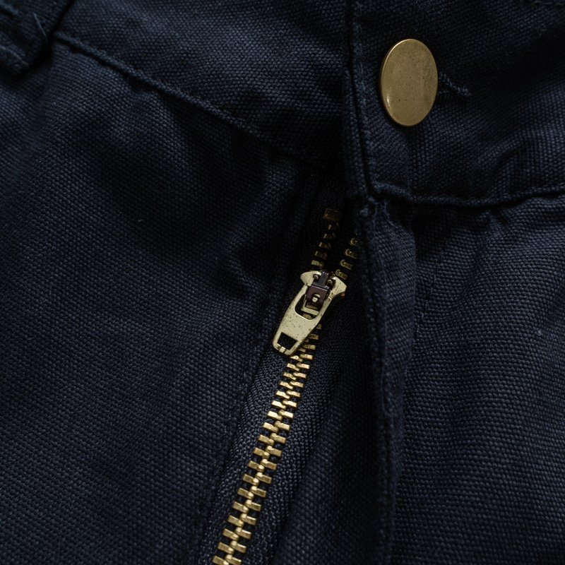 Штаны Carhartt Classic With Buttons "Black/Blue" фото № 9