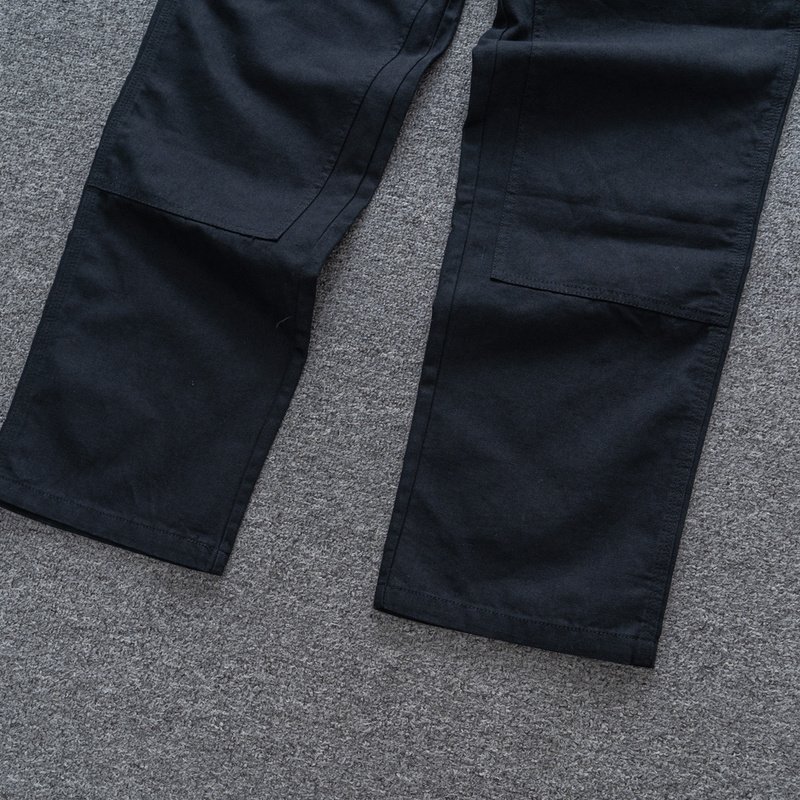 Штаны Carhartt Classic With Buttons "Black/Blue" фото № 8