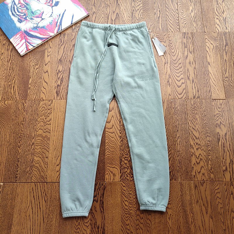 Штаны Fear Of God With Patch And Text Logo Of The Brand "Blue" фото № 2