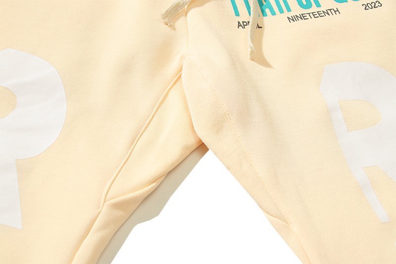 Штаны Four Caccus X Fear Of God With Logo "Cream" фото № 5