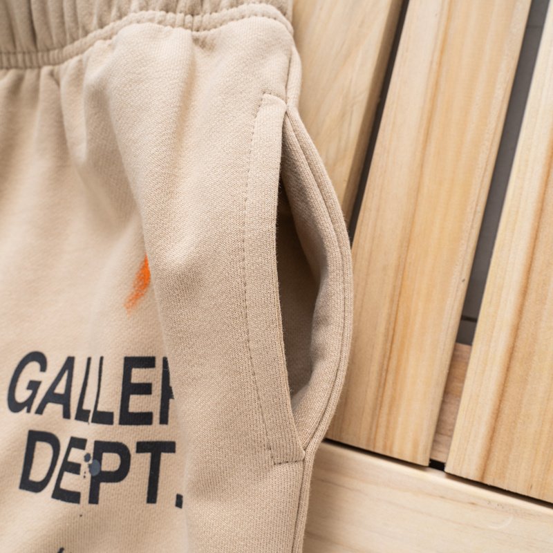 Штаны Gallery Dept Stained "Beige/White" фото № 6