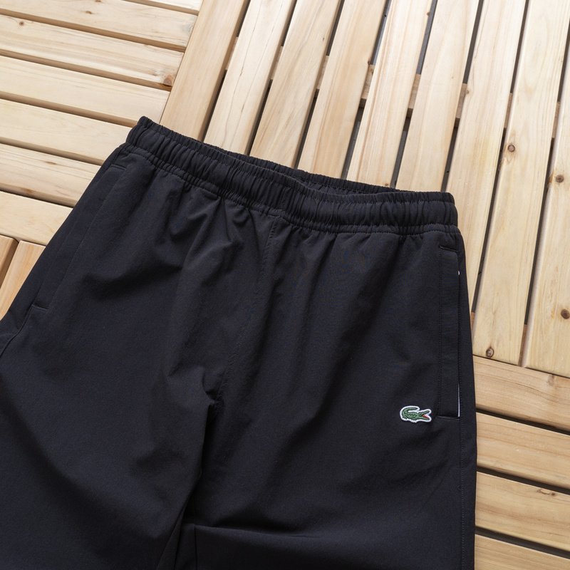 Штаны Lacoste Elastic Band Pockets Crocodile "Black" фото № 2