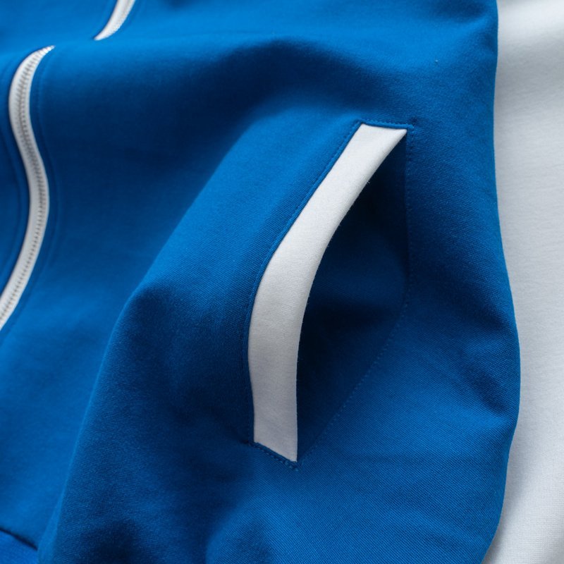 Худи Louis Vuitton Double Color ZIP "Blue/White" фото № 4