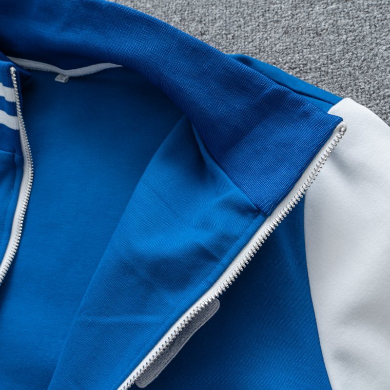 Худи Louis Vuitton Double Color ZIP "Blue/White" фото № 7