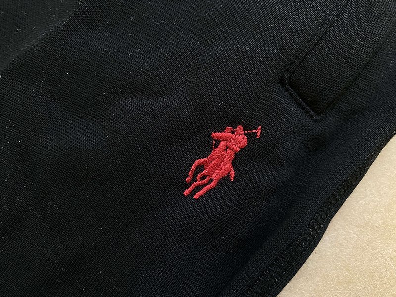 Штаны Polo Small Logo "Black" фото № 7