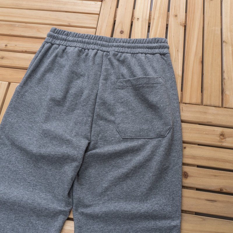 Штаны Prada Triangle Small Log "Grey" фото № 7