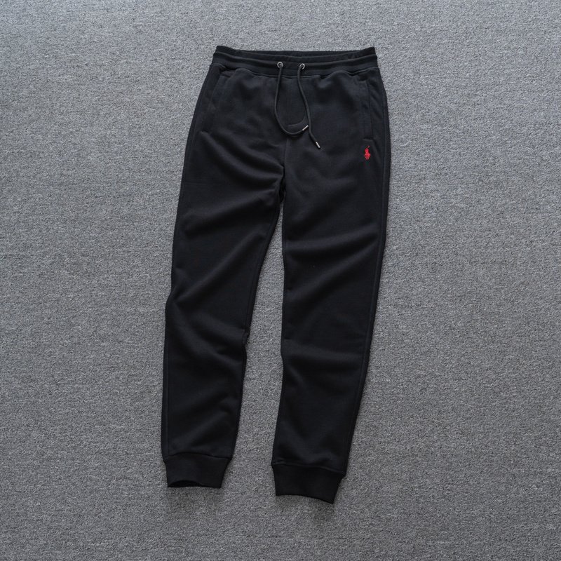 Штаны Ralph Lauren With Red Logo "Black" фото № 6