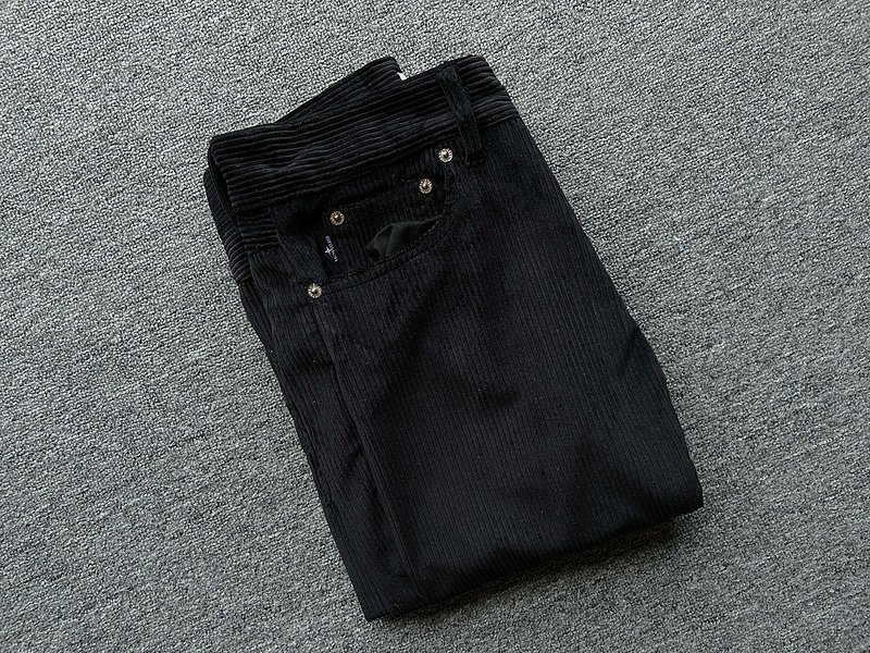 Штаны Stone Island Soft Striped "Black" фото № 2