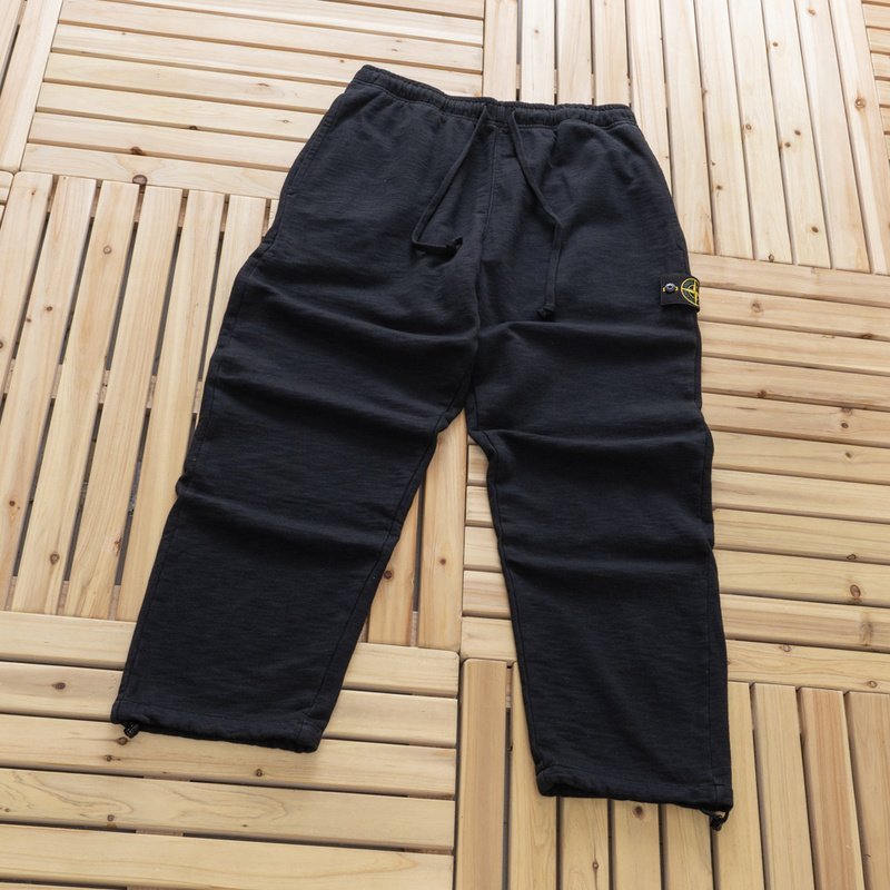 Штаны Stone Island Logo Patch "Black" фото № 2