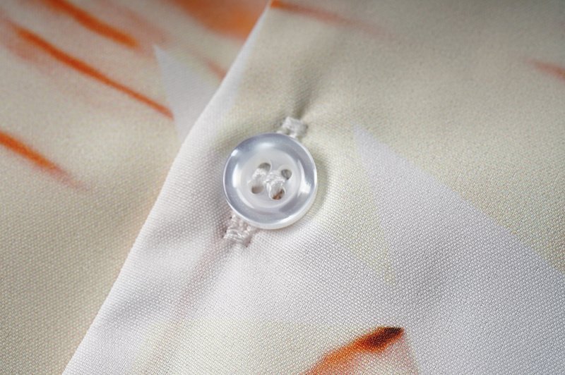 Рубашка Amiri Stars And Palm Trees Print "White" фото № 3