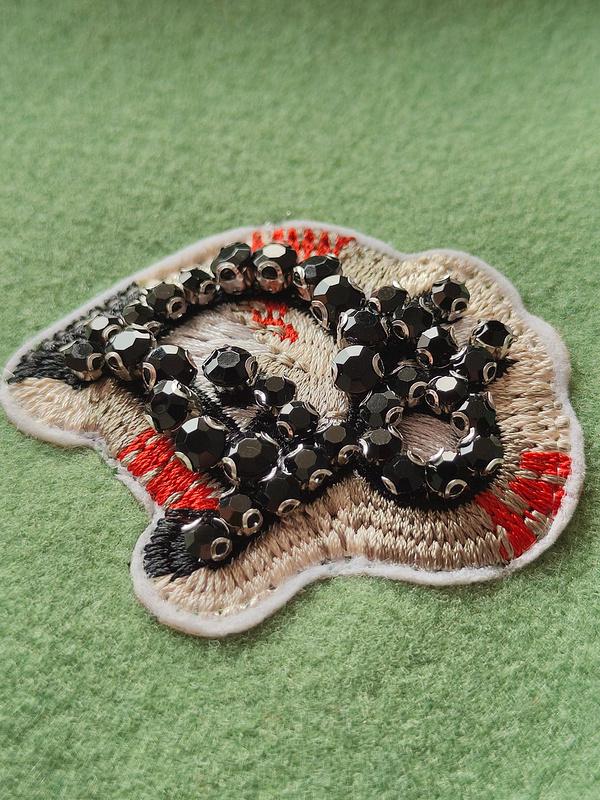 Бомбер Christian Dior Frontside Logo Black Rhinestones "Green" фото № 4