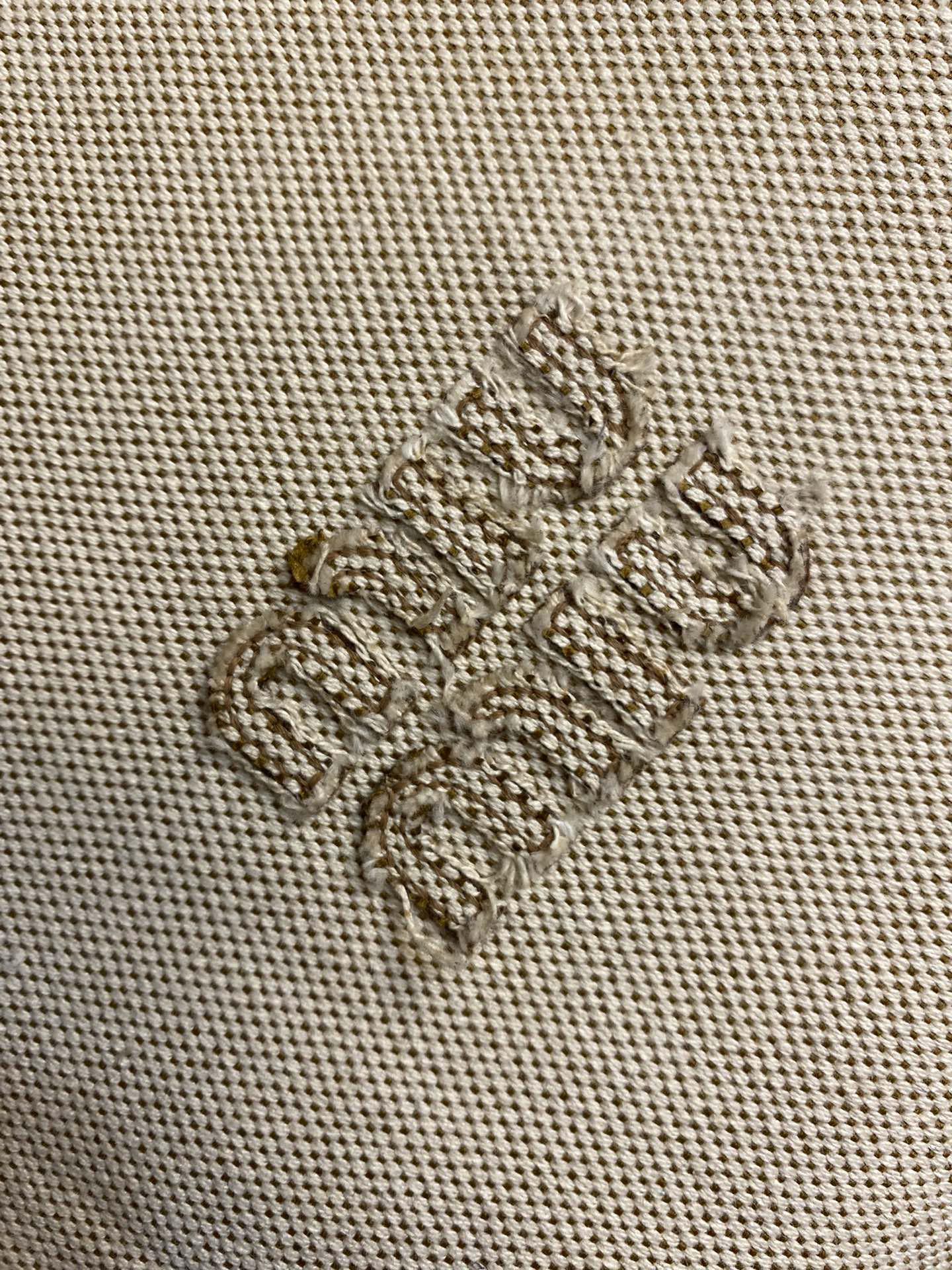 Куртка-бомбер Miu Miu Frontside Light Striped Logotype Miu Miu "Beige" фото № 4