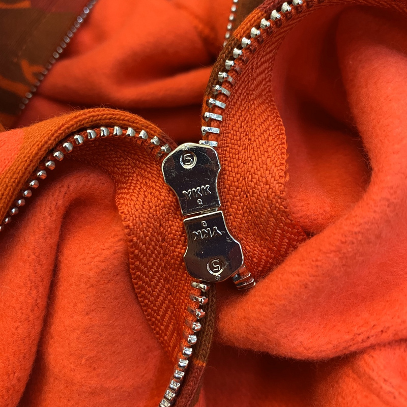 Худи A Bathing Ape Hood Mask ZIP "Orange" фото № 2