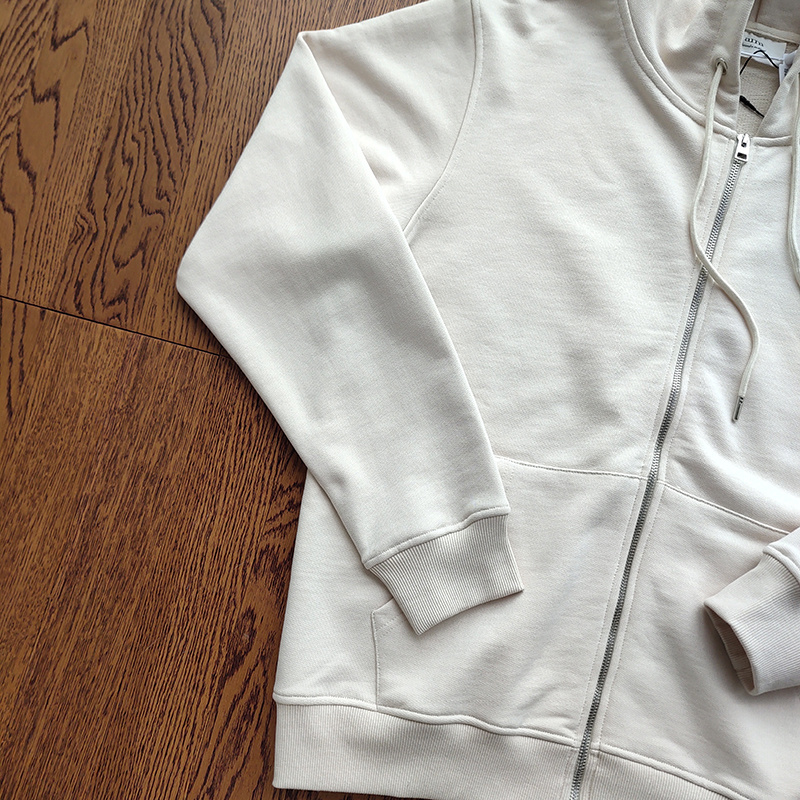 Худи Amiri Small Brand Logo ZIP "White" фото № 6