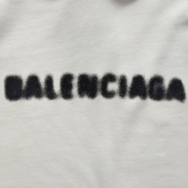 Худи Balenciaga Ragged Style "White" фото № 4
