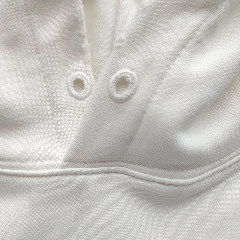 Худи Balenciaga Ragged Style "White" фото № 3