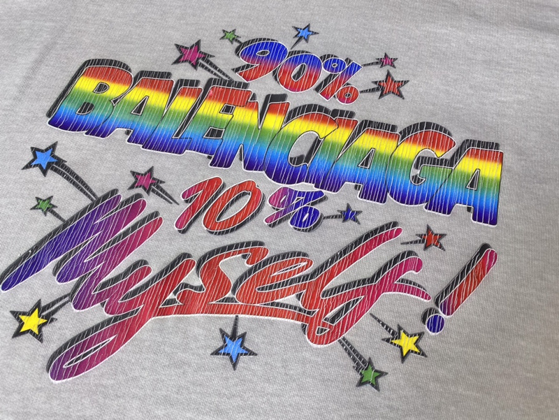 Худи Balenciaga Myself "White" фото № 4