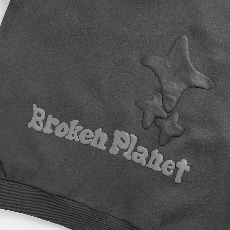 Худи Broken Planet Out Of The Shadows "Gray" фото № 2