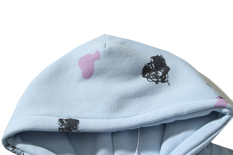 Худи Cactus Jack Merch Fun Skeleton "Blue" фото № 5