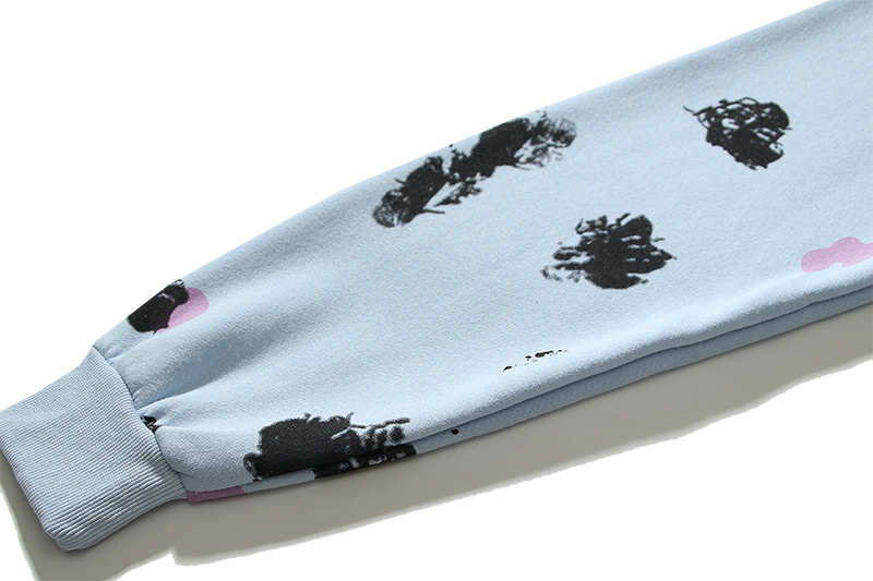 Худи Cactus Jack Merch Fun Skeleton "Blue" фото № 6