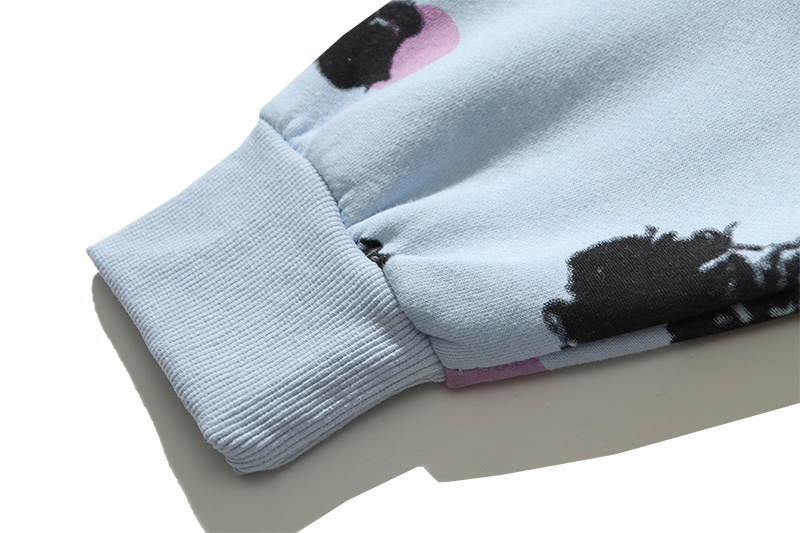 Худи Cactus Jack Merch Fun Skeleton "Blue" фото № 7