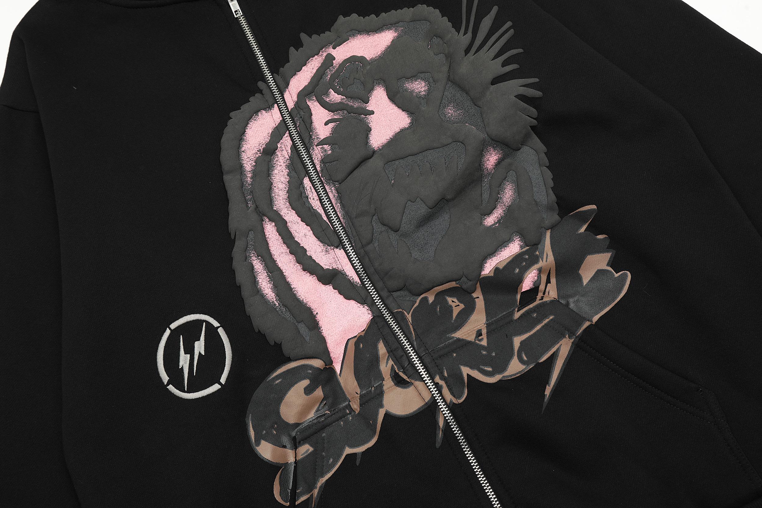 Худи Cactus Jack Fragment Manifest Your Dreams Create "Black" фото № 9