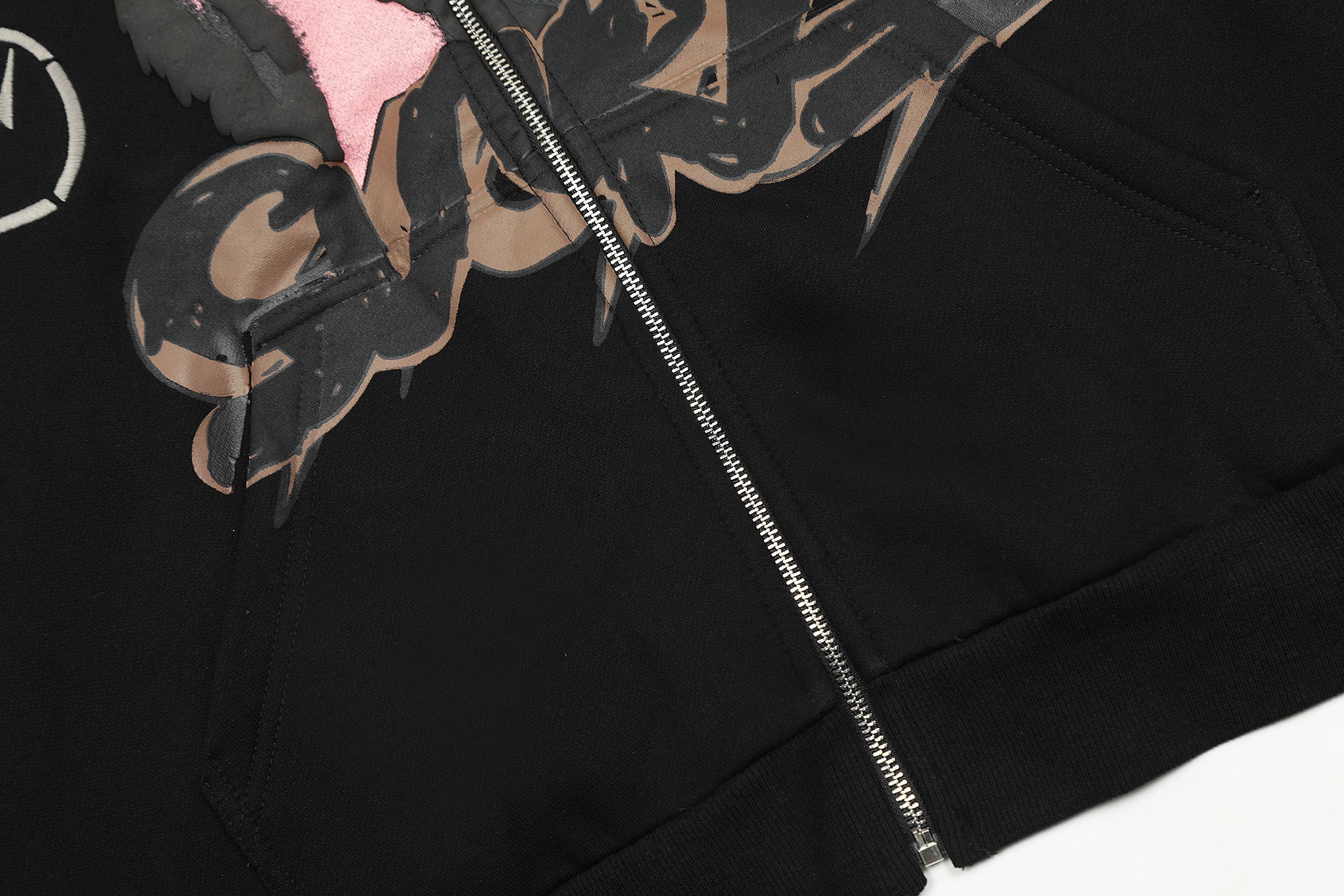 Худи Cactus Jack Fragment Manifest Your Dreams Create "Black" фото № 6