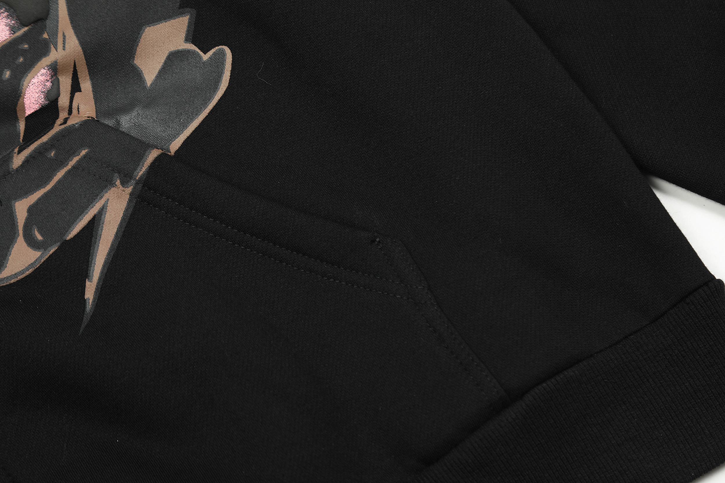 Худи Cactus Jack Fragment Manifest Your Dreams Create "Black" фото № 4