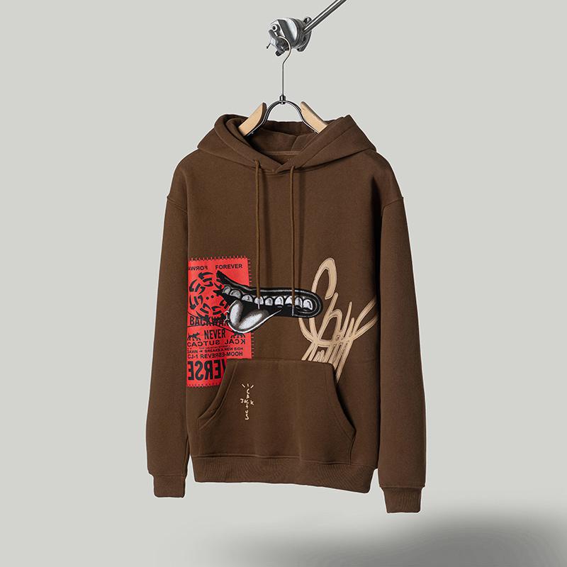 Худи Cactus Jack Utopia Smile "Brown" фото № 3