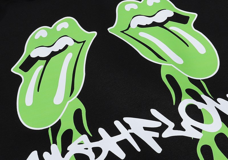 Худи Cashflow Showing Language "Black" фото № 4