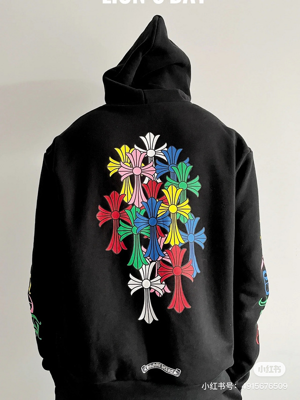 Худи Chrome Hearts Rich Colors Print "Black" фото № 5