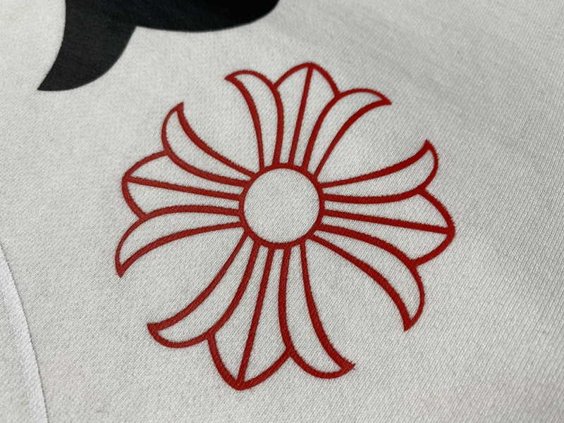 Худи Chrome Hearts Branded Stylish Inscriptions "White" фото № 6