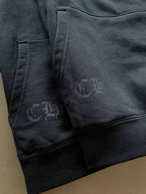 Худи Chrome Hearts Stay Fast "Black" фото № 3