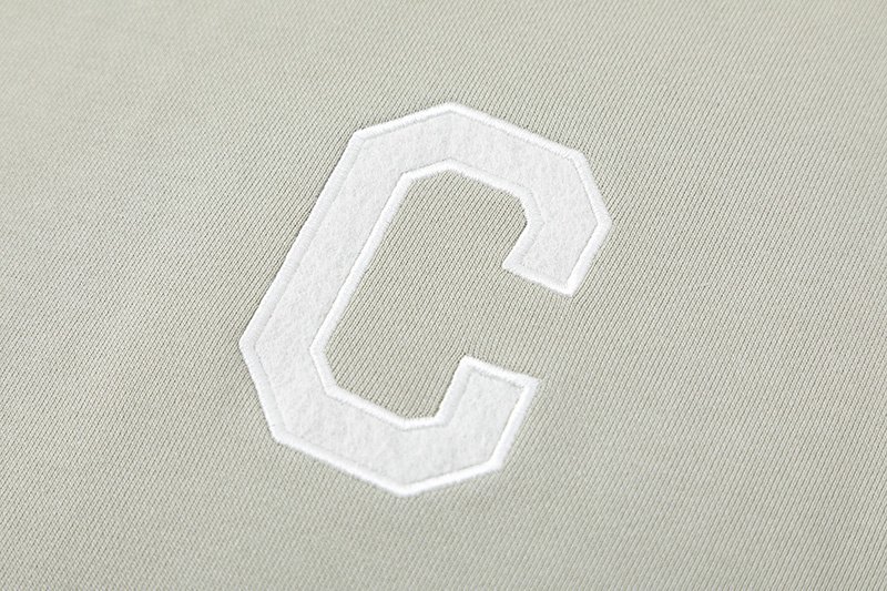 Худи Covernat The Letter C "Beige/Gray" фото № 5