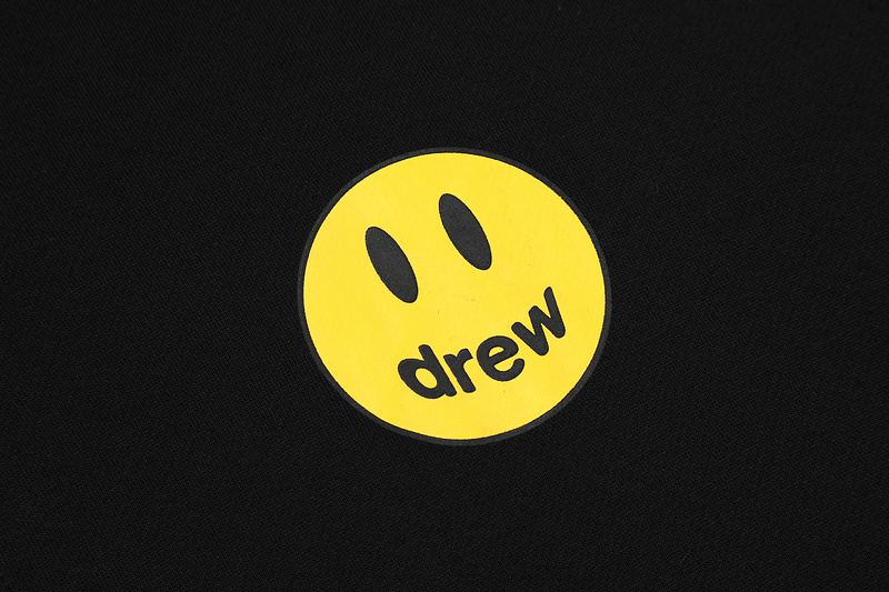 Худи ZIP Drew House With Emoji "Black" фото № 4