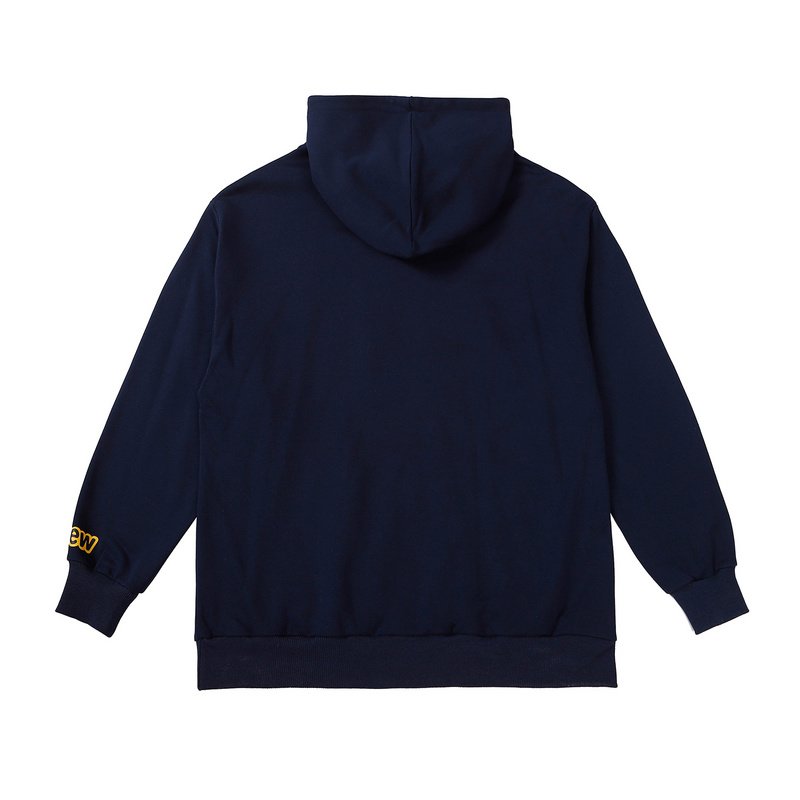 Худи Drew House Smile - Logo "Blue/Black" фото № 2