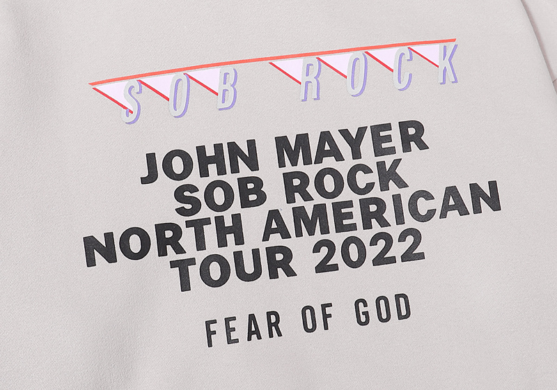 Худи Fear Of God John Mayer "White" фото № 4
