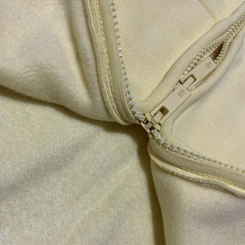 Худи Fear Of God Having Text Logo - ZIP "Yellow" фото № 2