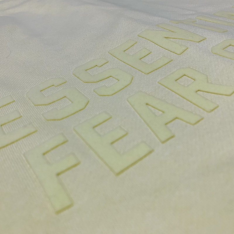 Худи Fear Of God Having Text Logo - ZIP "Yellow" фото № 3