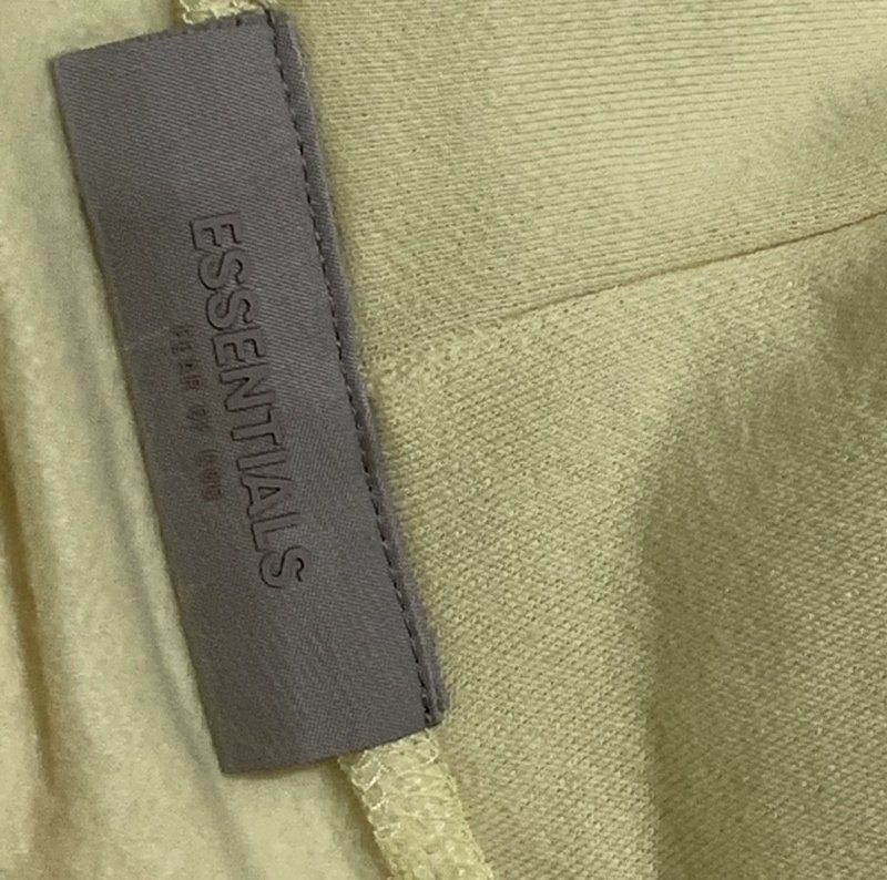 Худи Fear Of God Having Text Logo - ZIP "Yellow" фото № 6