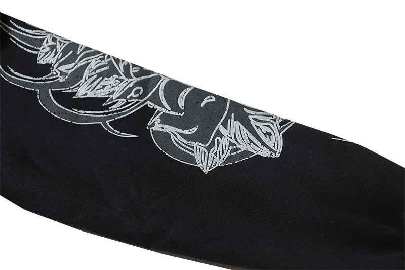 Худи Four Caccus Gothic - ZIP "Black" фото № 2