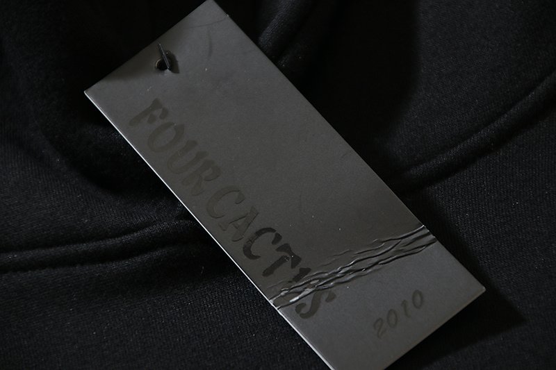 Худи Four Caccus Death "Black" фото № 5