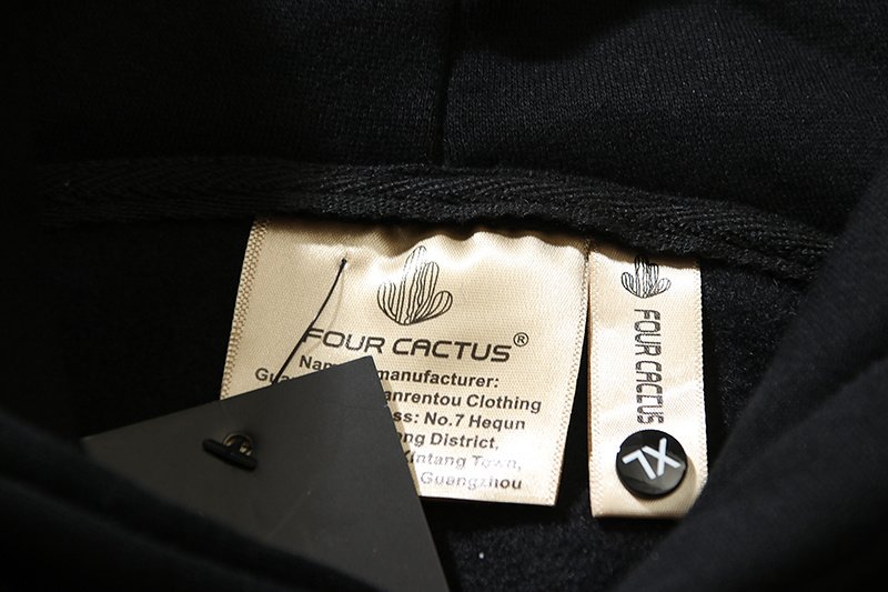 Худи Four Caccus Death "Black" фото № 6